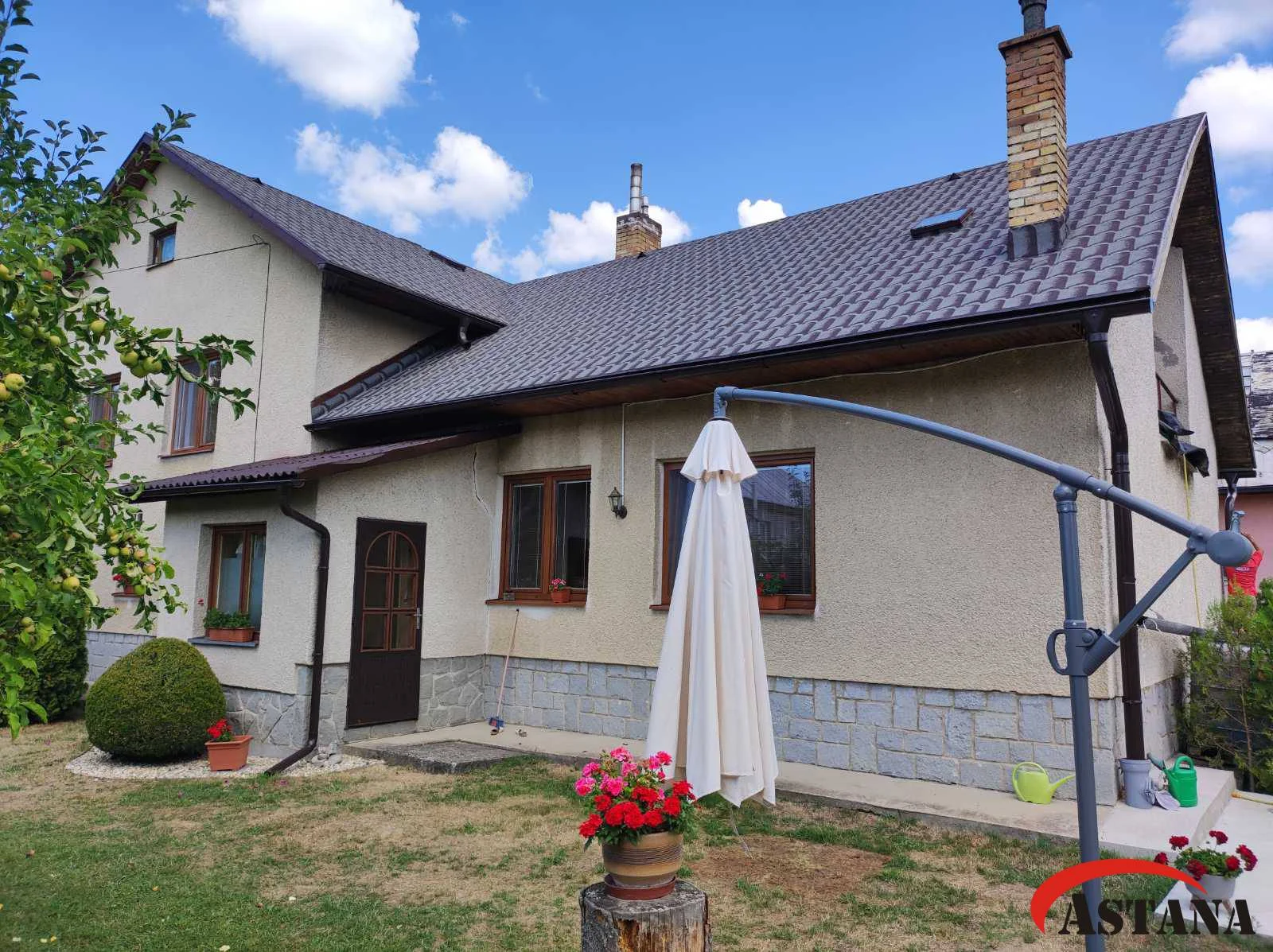 Rodinný dom so šikmou strechou